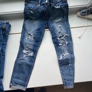 AE jeans cropped bottom